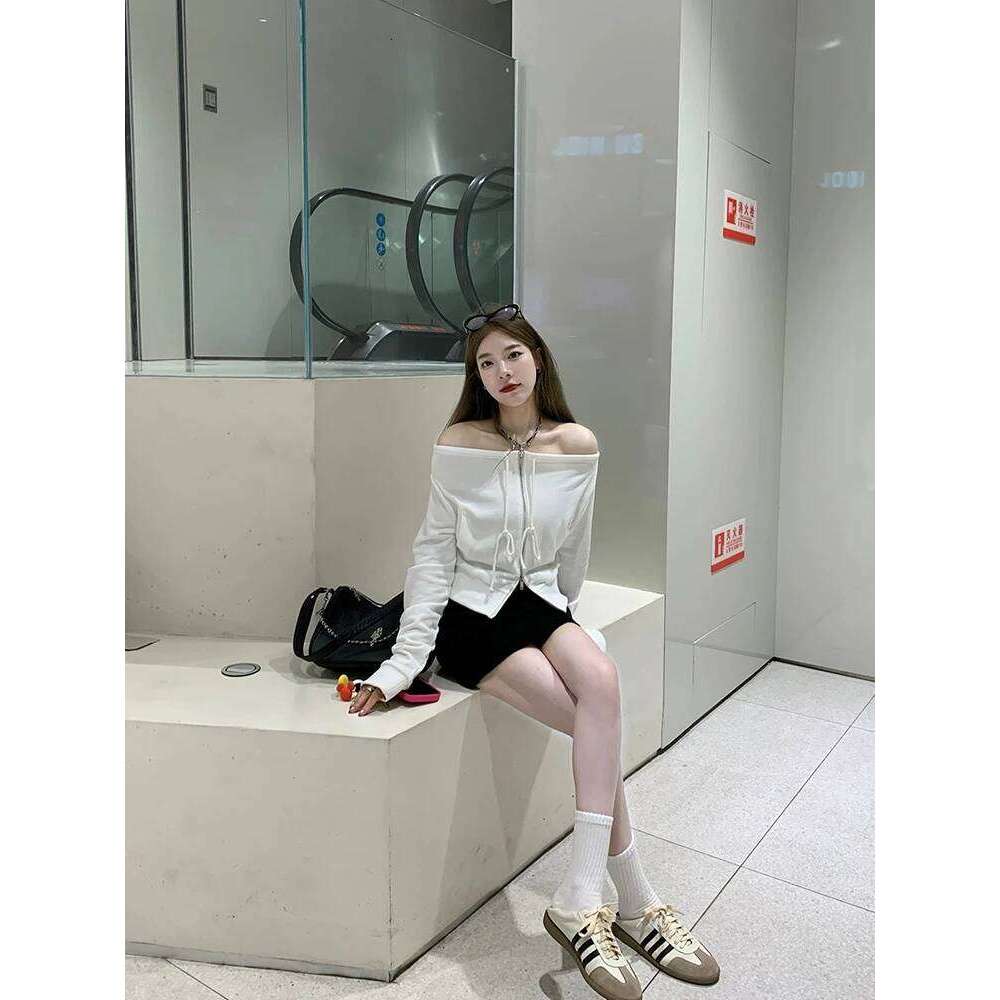 Knitted Ribbed Women High Waisted A-line Skirt Summe Fashion Slim Short Skirts Women's Clothing Z260314