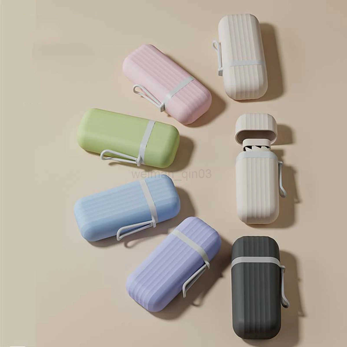 Portable capsule umbrella easy to carry and store for travel waterproof and UV resistant multifunctional folding umbrella H260314