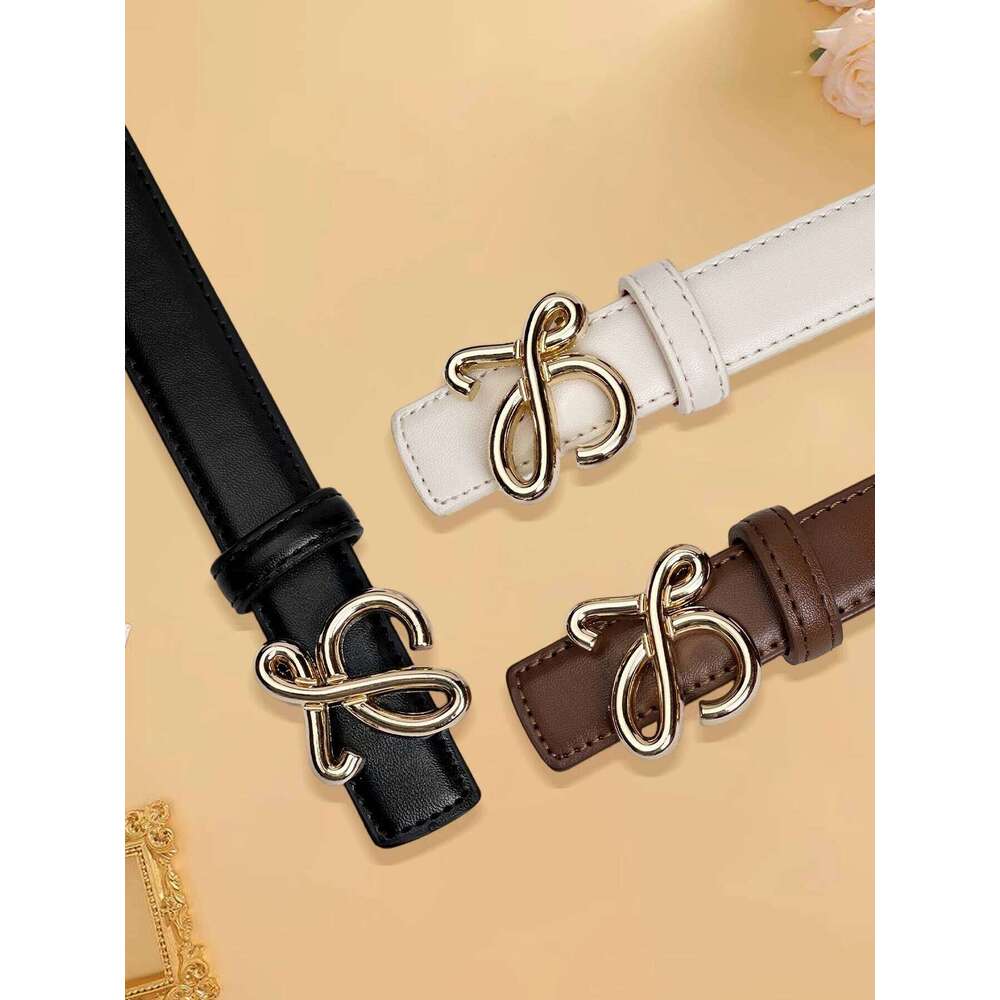Elegant Butterfly Design Slim Belt Women Luxury Niche Accessory for All Occasions Versatile Wear with Jeans Or Shorts Z260226