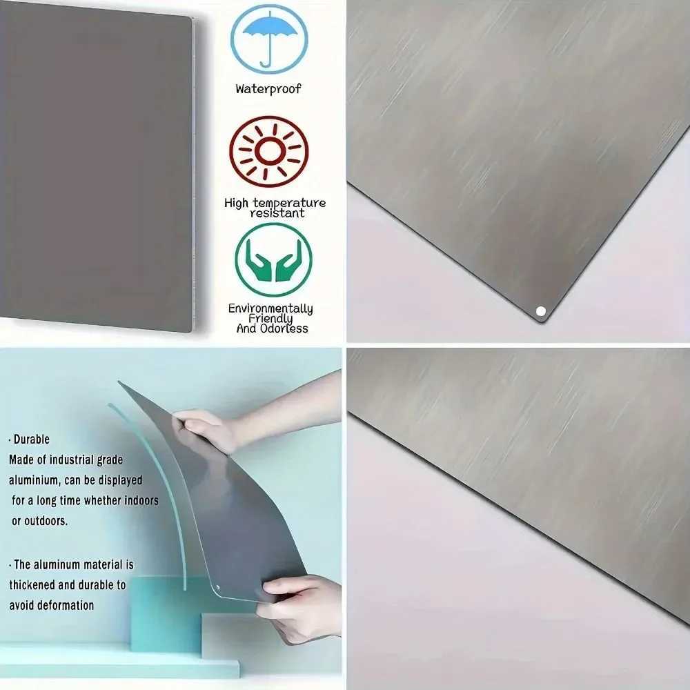 GuardiaSpan Spanish Security Sign 24H Video Vigilancia - Rectangular Iron Plaque Durable for Home Business Outdoor Use D260314