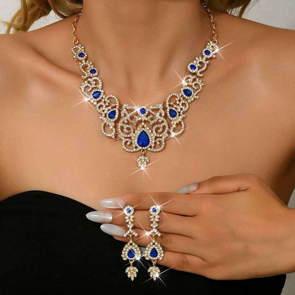 Retro high-end luxury socialite style two-piece set, cross-border best-selling new accessories Z260313