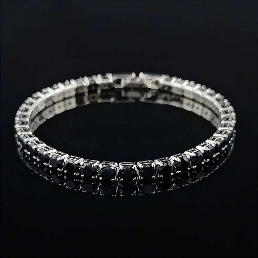 2024 New Arrival Fashion Unique Design Light Black Bracelet Bangle for Women Valentine's Day Gift S5787-black Z260313