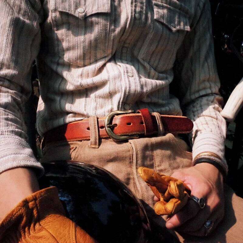 Vintage Luxury Genuine Leather Men's High Quality Copper Buckle Jeans Casual Belts Cowboy Waistband Male belt Z260226