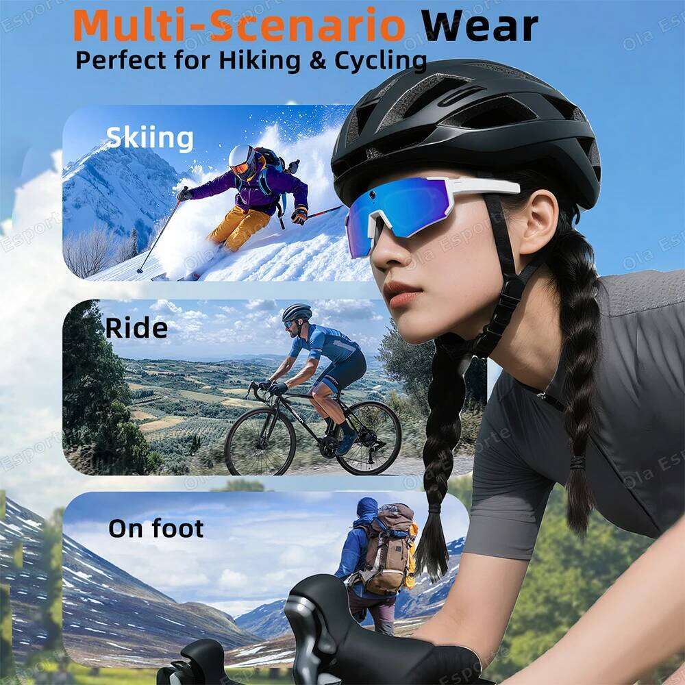 NEW HD Video Action Camera Sunglasses Smart Sports Glasses Outdoor Bicycle Motorcycle Driver Recorder Walk Cam