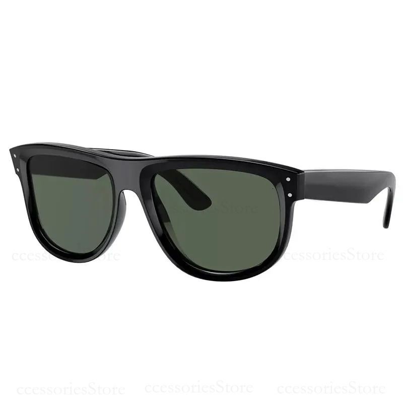 Luxury brand New Style Classic Reverse Sunglasses Mens Womens Rectangle Glasses Driving Man Eyeglasses UV Protection Men Woman Eyewear with Leather Ca