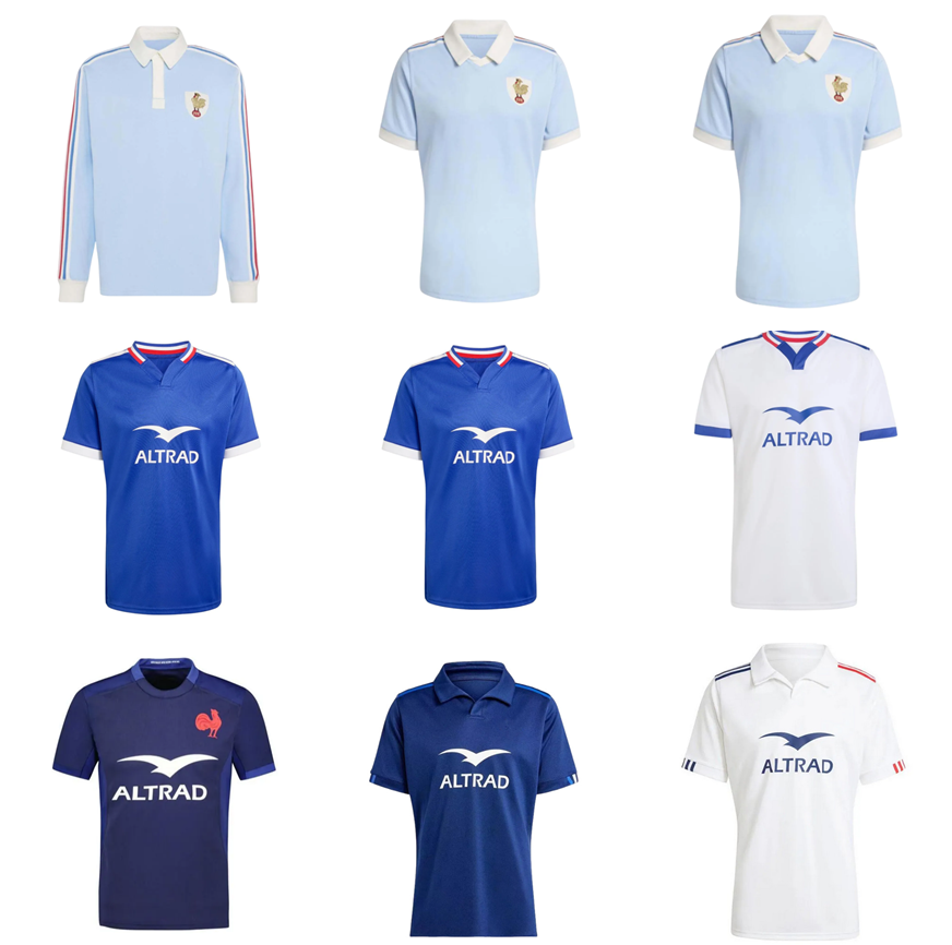 S-5XL 2023 2024 2025 2026 2027 France Super Rugby Jerseys 23/24/25/26/27 Maillot de Foot BOLN shirt top