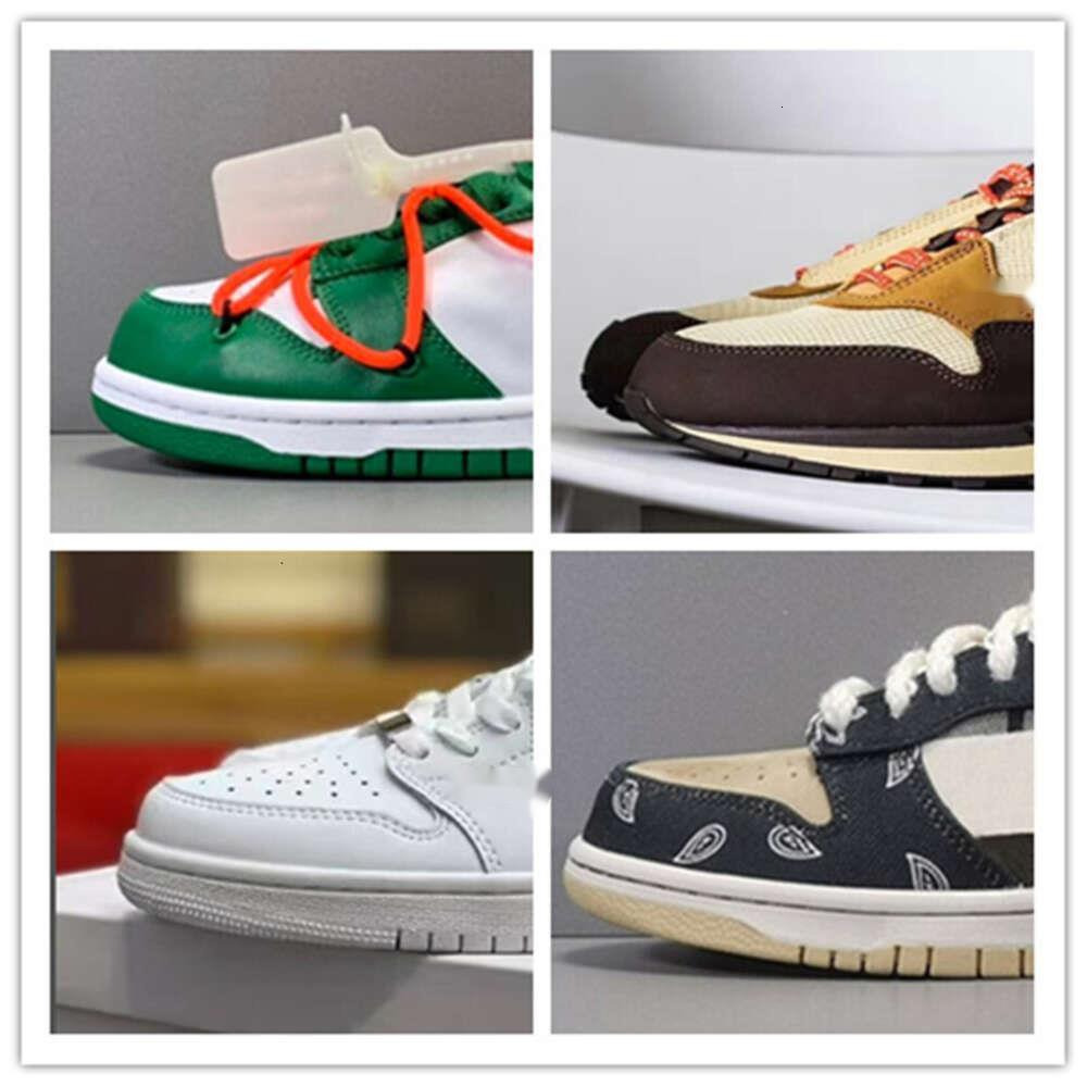 Sports Shoes Travi s Low Og Ts Sp Mens Scotts Women White Party Brown Beige Khaki University Sneakers