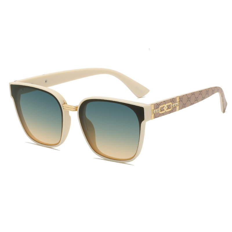 Luxury Brand Designer Sunglasses New Women's Sunglasses, European And American Fashion Retro Street Style Sunglasses For Men, UV Protection Sun G