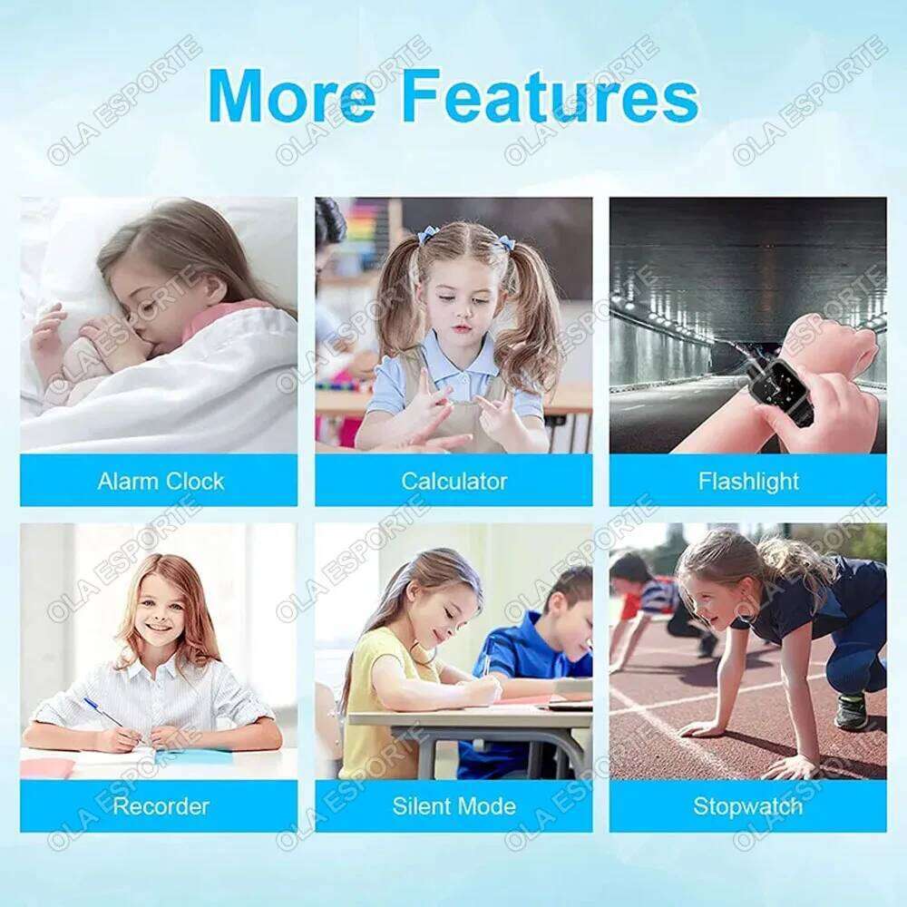 2026 NEW Kids 2G Smart SOS GPS Location Sim Card Call Child SmartWatch Camera Waterproof Watch Gift For IOS Android