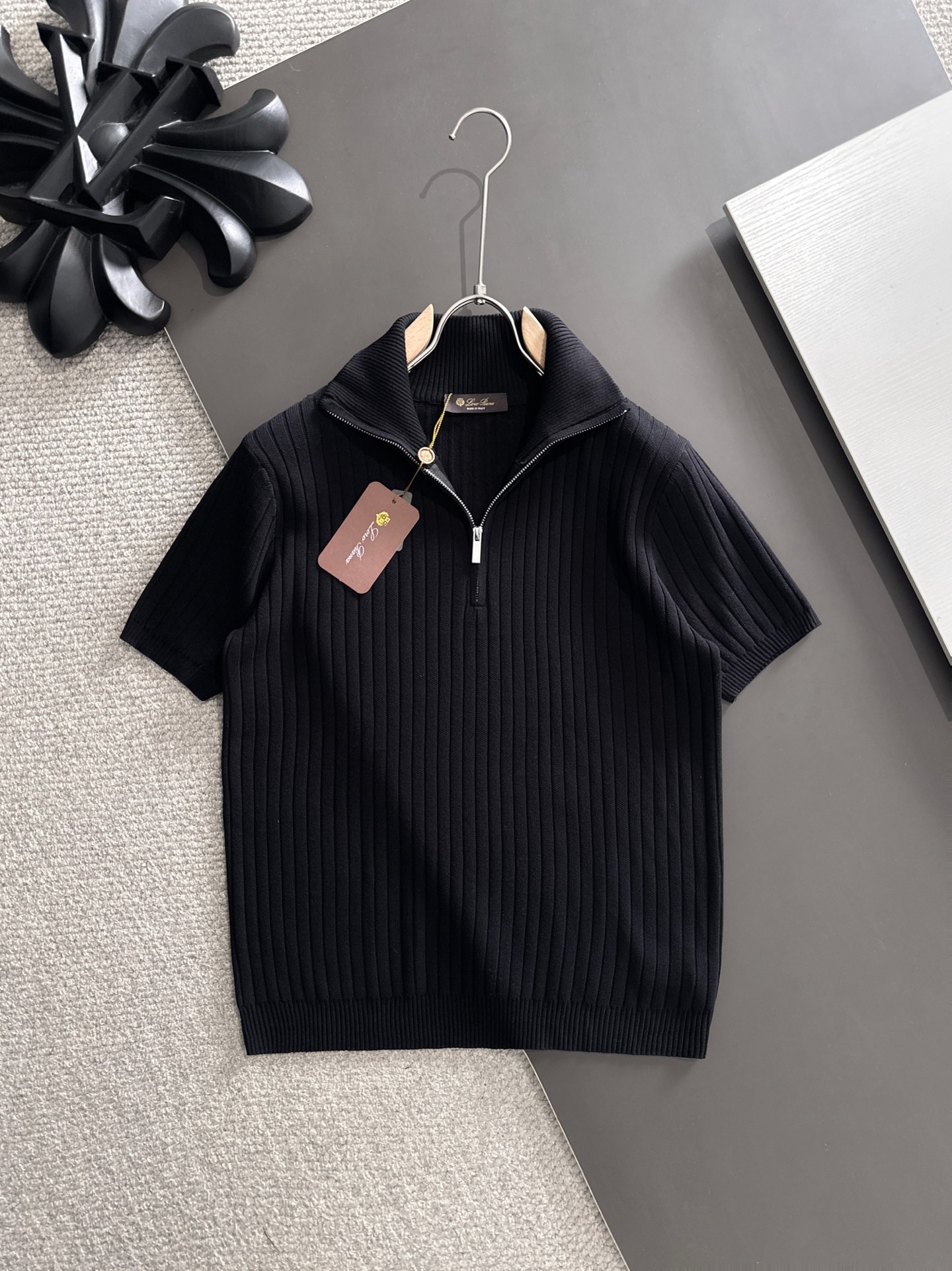 Men's Plus Tees & Polos Round neck embroidered and printed polar style summer wear with street pure cotton 2g21d