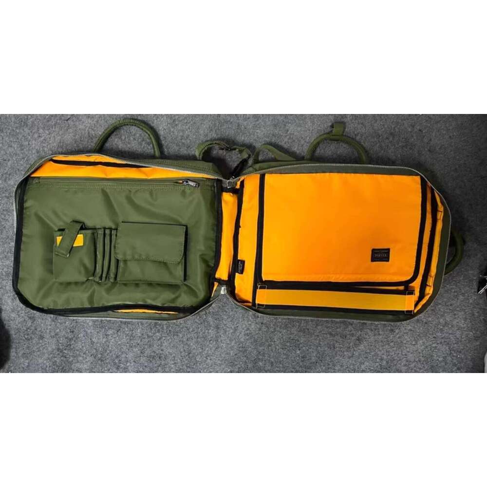 Multifunctional Men Porter Backpack Handbag Large Capacity Travel Laptop Hiking School Bag Waterproof Business Anti-theft