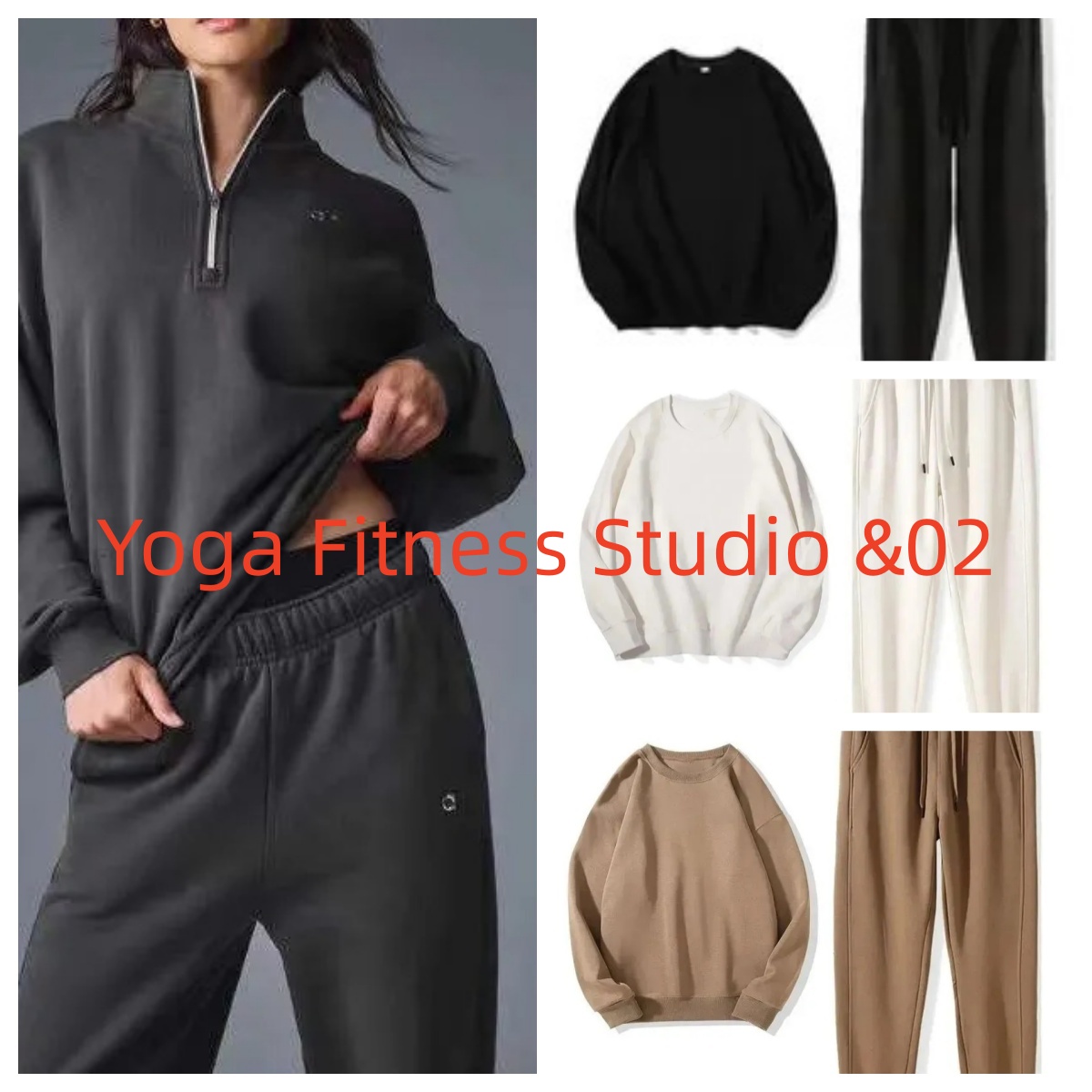 Buyers' PicksYoga T-shirts pullover hoodie Warm Sweatshirts Sier on Chest Loose Sweatwear 3D Logo Mens Casual Sweat Tops Womens Sportswear Hoodies Comfort women