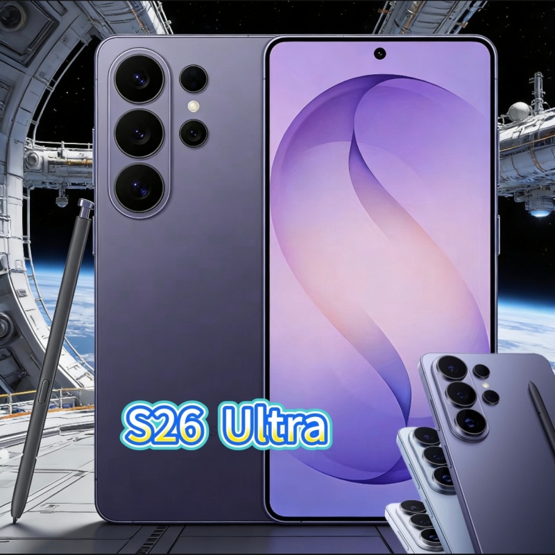 HD display 7.3 inches 5G S26 Ultra mobile unlocking touch play screen Smart 15 system s26 Android smartphone camera phone face recognition 1TB