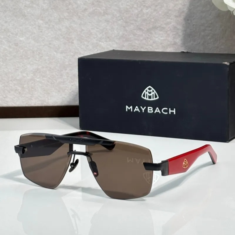 New MAYBACH Eyewear SK/WV-U/R-Z1891 High Quality Designer Sunglasses Fashion Luxury Classic Rimless Sunglasses UV400 for Men Women With Original Box Size 61-13-142