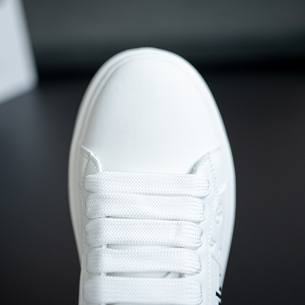 New Design Cross-border Autumn New Style White Sneakers Casual Fashion Sports Thick-soled Shoes Casual Shoes Free Shipping