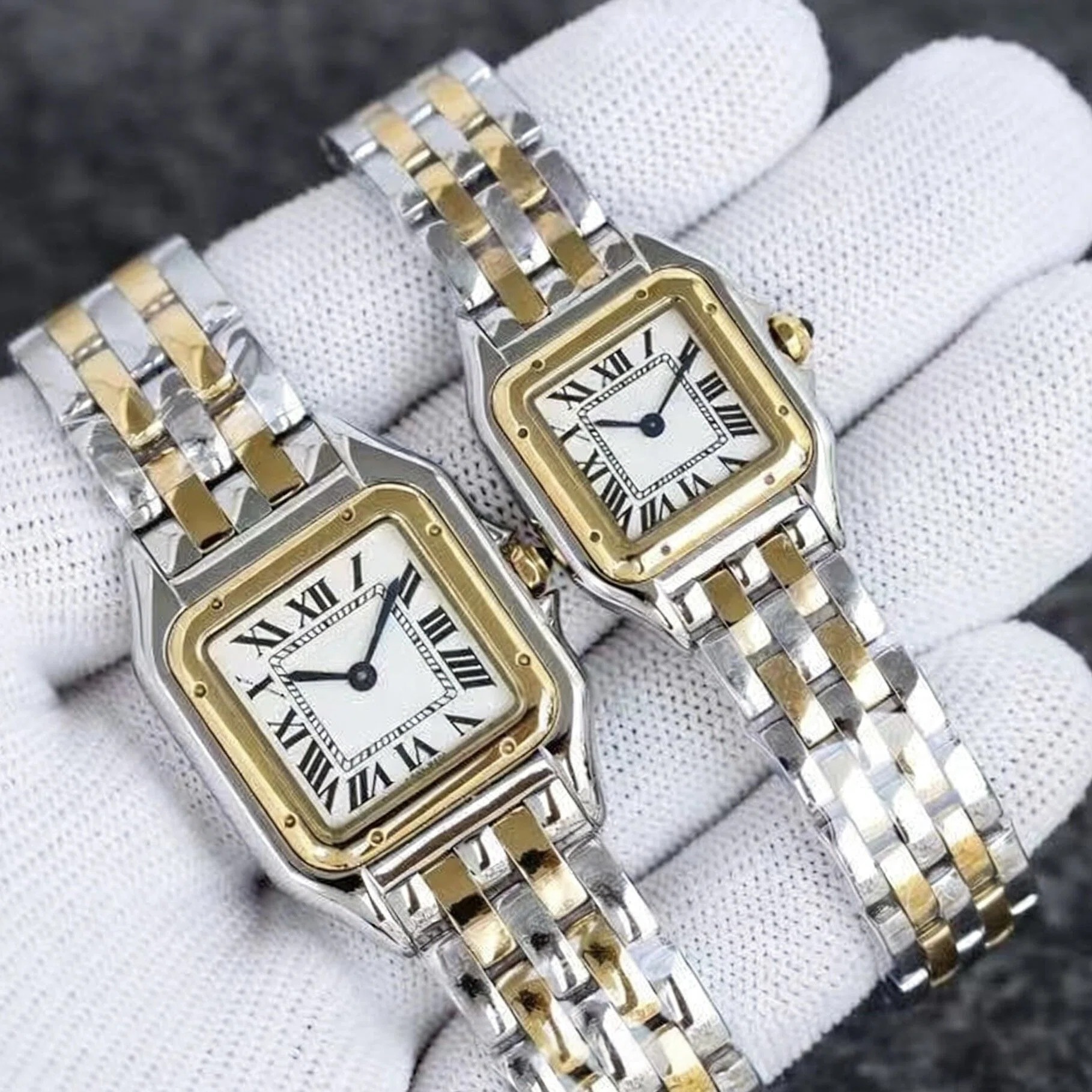 High-end couple's watch - Designer watch with retro style and versatile appeal