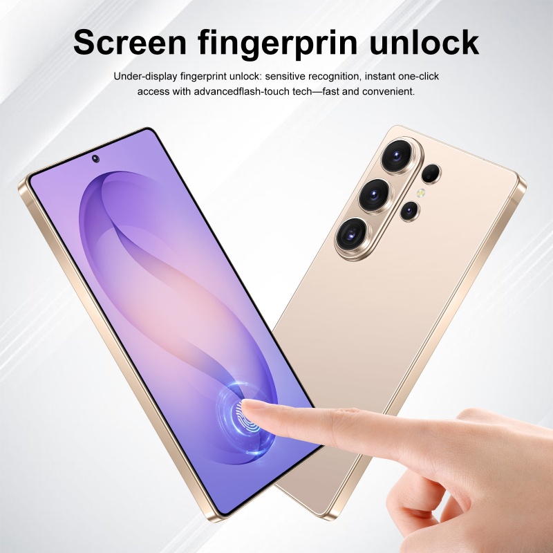 HD display 7.3 inches 5G S26 Ultra mobile unlocking touch play screen Smart 15 system s26 Android smartphone camera phone face recognition 1TB