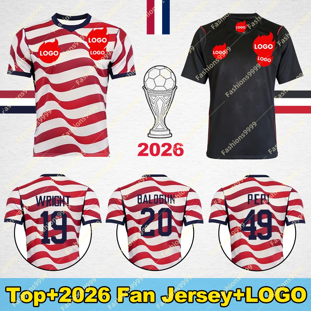 USAs Soccer Jersey 2026,World Cup 2026 Jersey,United States Jersey,Home and Away Fan Soccer Jerseys,USAs Football Shirt,Customizable Jersey Names and Numbers, 16-4XL