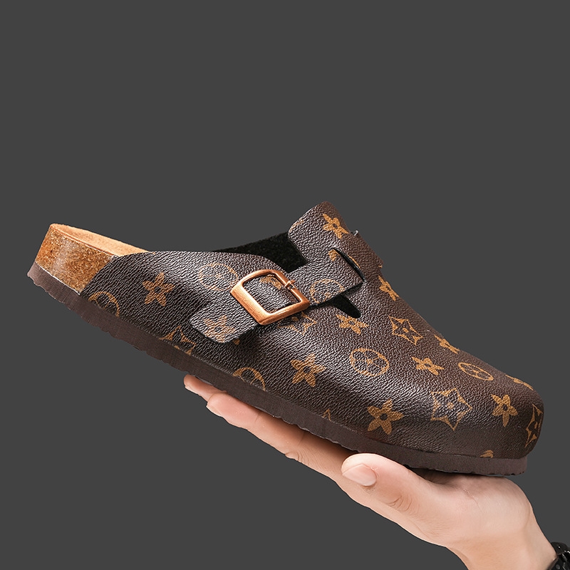 New design Cross-border best-selling couple's bag-style softwood-soled slippers in Korean version for casual outerwear fashion style. Free Shippi