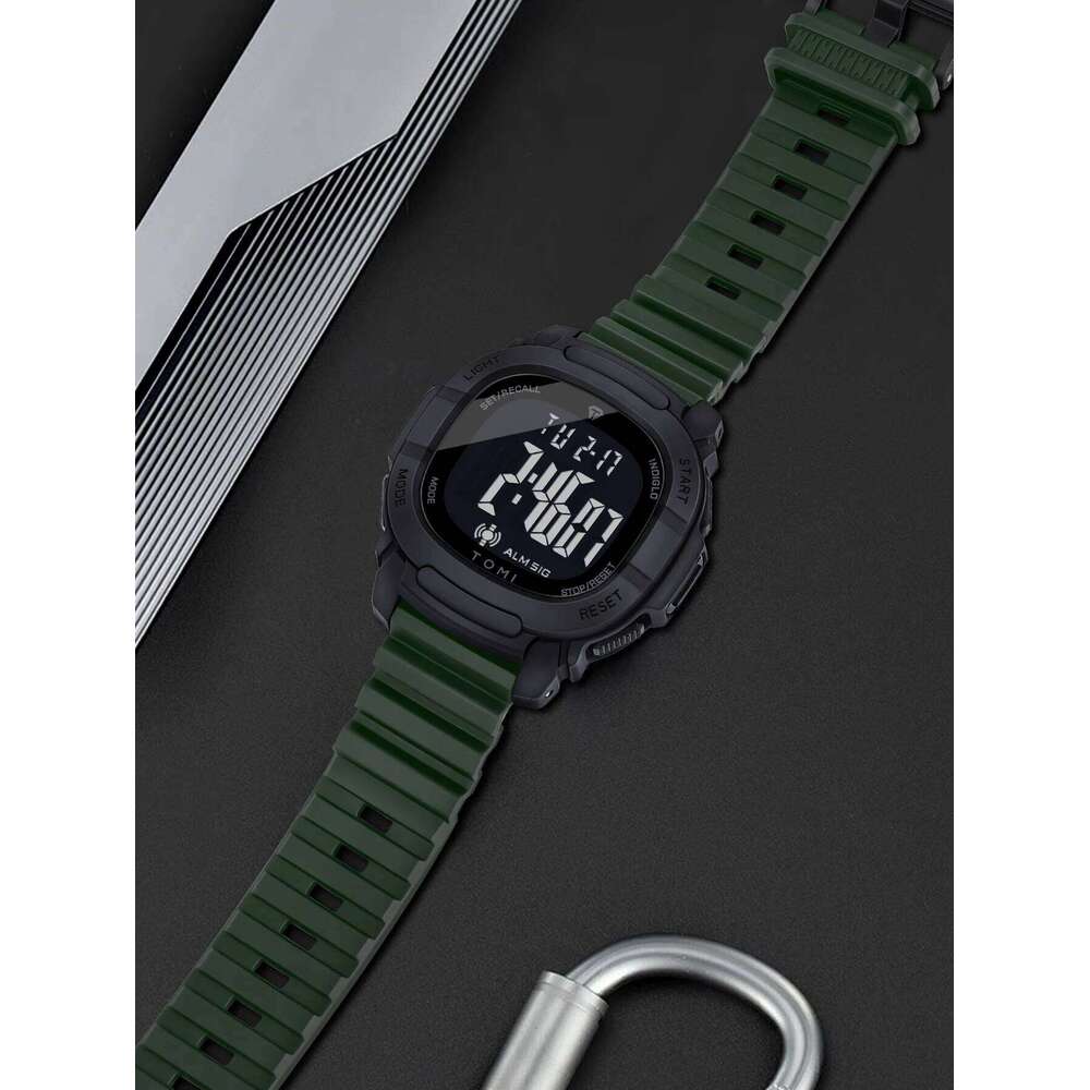 TOMI New Box Packaging Men's Simple Casual Student Sports Electronic Watch Holiday Gift
