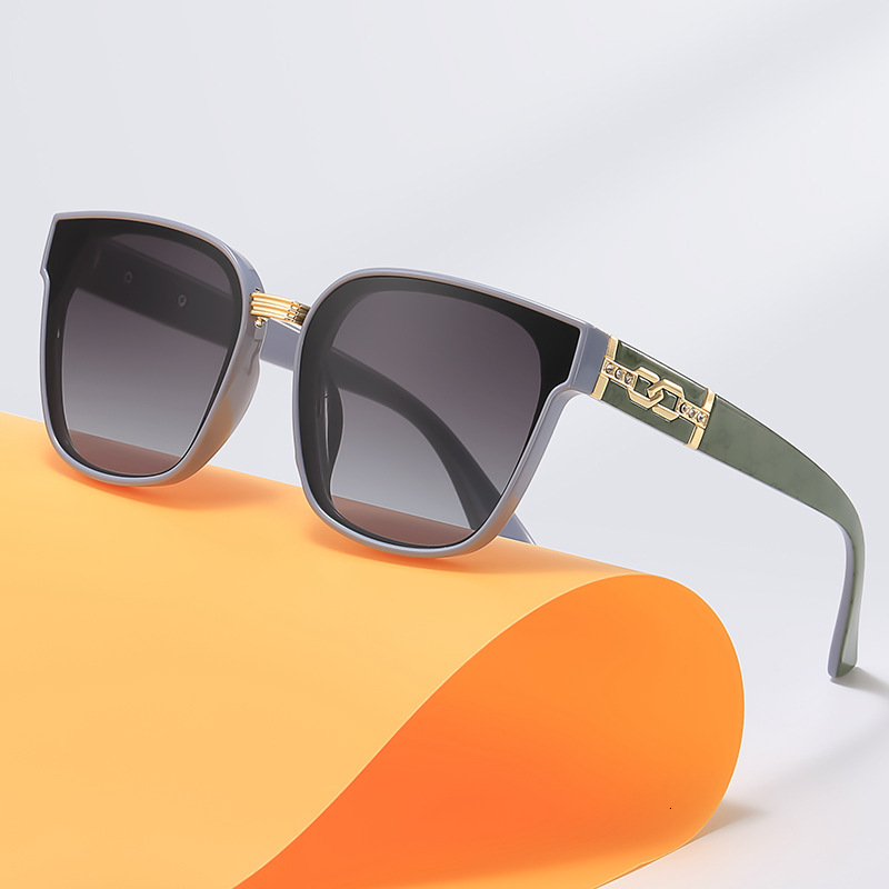 Luxury Brand Designer Sunglasses New Women's Sunglasses, European And American Fashion Retro Street Style Sunglasses For Men, UV Protection Sun G