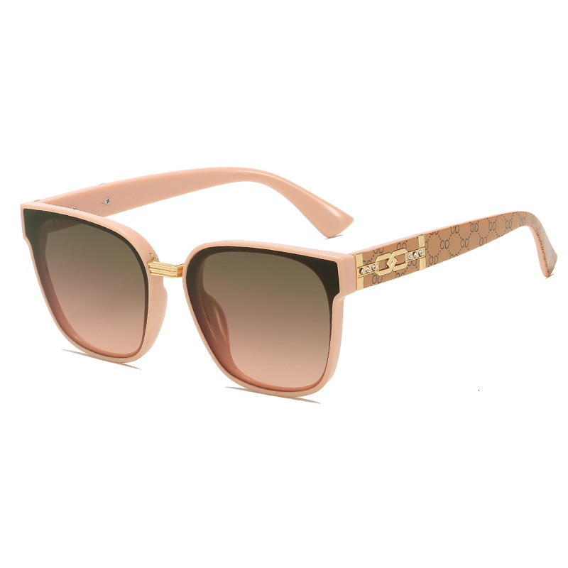 Luxury Brand Designer Sunglasses New Women's Sunglasses, European And American Fashion Retro Street Style Sunglasses For Men, UV Protection Sun G