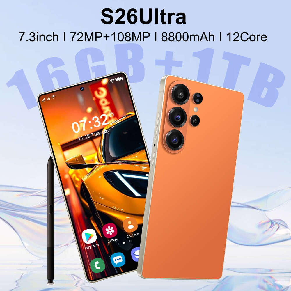 Famous brand In Stock Cross Border Supply S Ultra Smartphone HD Large Screen GB TB Fast Charging Factory Direct Wholesale CKS pupakaIK