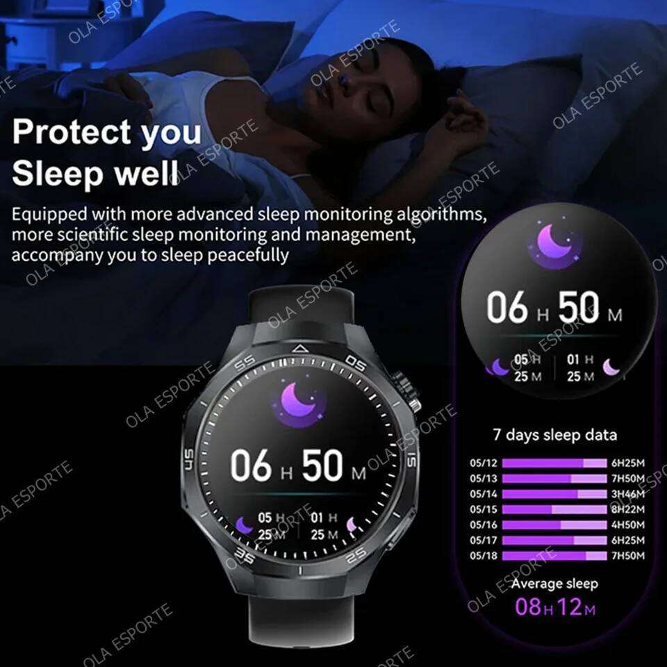 2025 New For Android ios Smart Watch Men HD AMOLED Screen GPS Motion trajectory Heart Rate Bluetooth Calls SmartWatch Waterproof