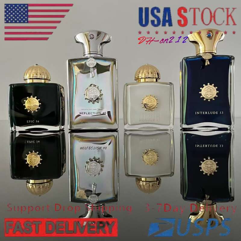 Amouage Guidance Perfume Woman Fragrance Reflection Decision JUBILATION 40 Interlude 53 Eau De Parfum 100ml AM Parfum Cologne Spray Body US 3-7 days delivery