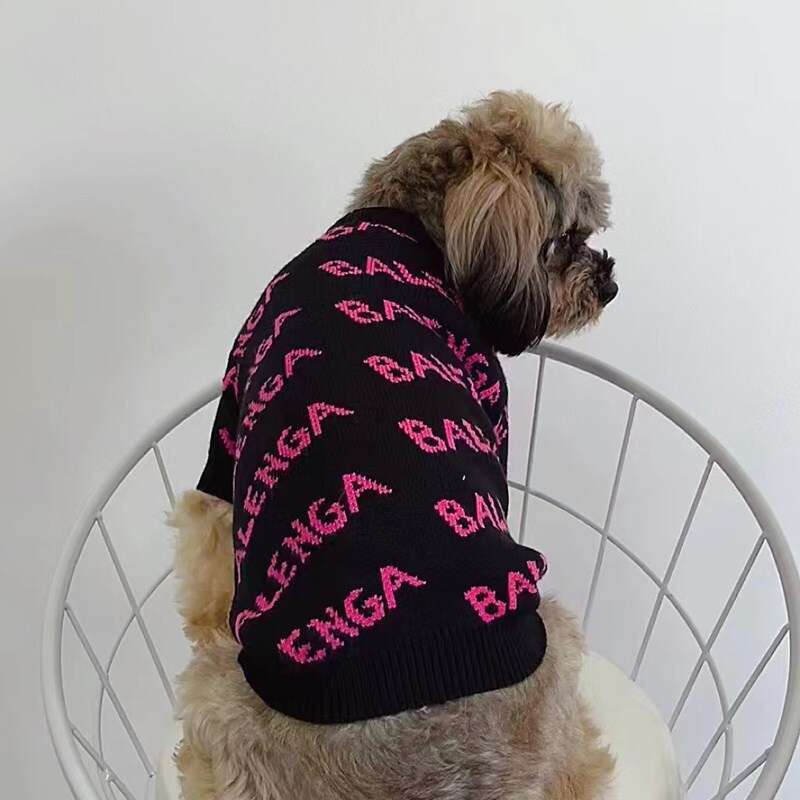 2026 Autumn Winter Fashion Brand Pet Warm Sweater Hoodie For Dogs Cats Teddy French Bulldog Corgi Schnauzer British Shorthair Coldproof Clothes pupaka