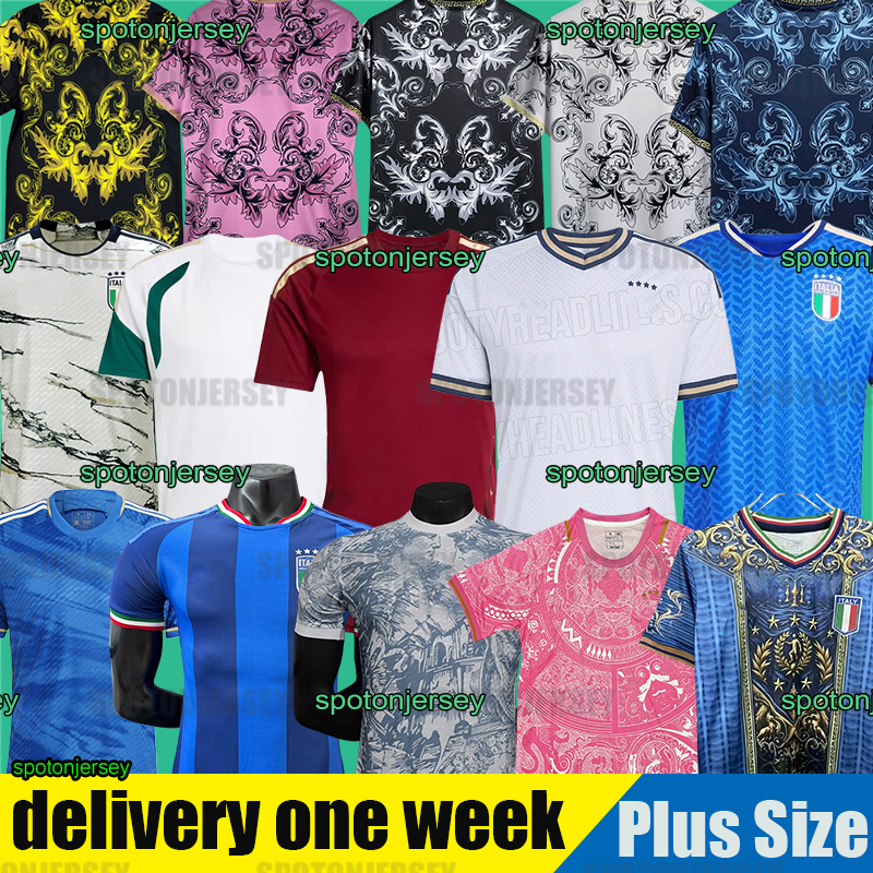 Soccer Jerseys 2026 Italy Soccer Jerseys 2026 2027 National Team Italian Jersey football shirts trainning topsfootball Shirt kids kit home away third kids kits