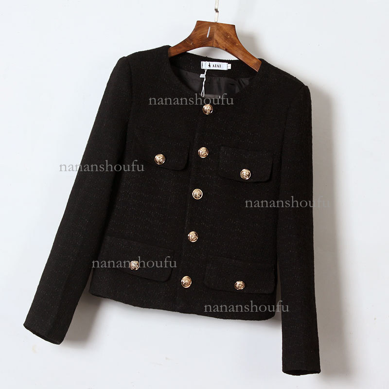 2026 Spring And Autumn New French Elegant Designer Jacket Fashion Luxury Women's Fashion Essential Floral Short Coat Casual Top Wholesale