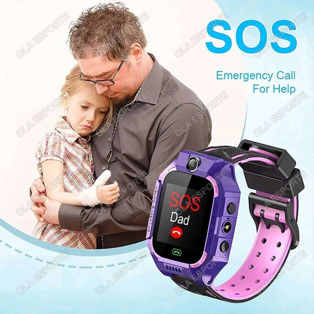 2026 NEW Kids 2G Smart SOS GPS Location Sim Card Call Child SmartWatch Camera Waterproof Watch Gift For IOS Android