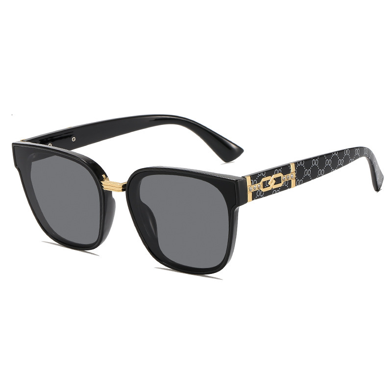 Luxury Brand Designer Sunglasses New Women's Sunglasses, European And American Fashion Retro Street Style Sunglasses For Men, UV Protection Sun G