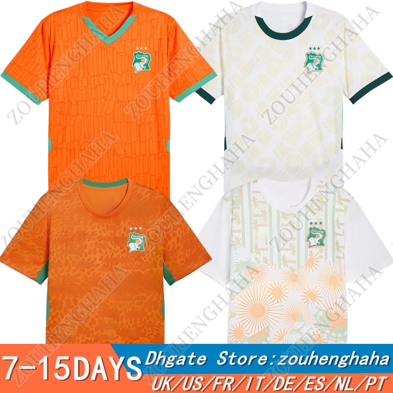 26 27 Ivory Cote dIvoire Soccer Jersey Vintage CoastS 2026 2027 d'Ivoire Football Shirt Tops Camiseta Futbol Men Home Away Trikot Player version Fans