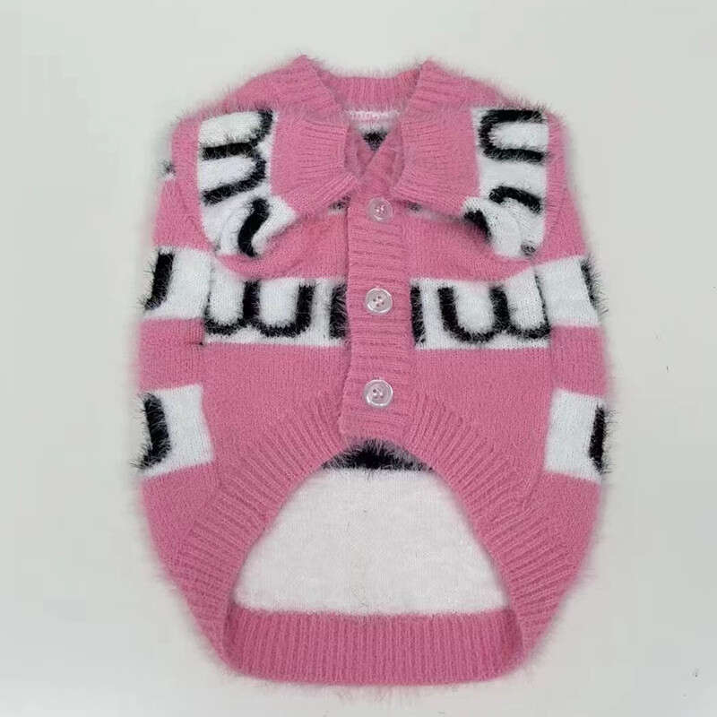 2026 Autumn Winter Fashion Brand Pet Warm Sweater Hoodie For Dogs Cats Teddy French Bulldog Corgi Schnauzer British Shorthair Coldproof Clothes pupaka