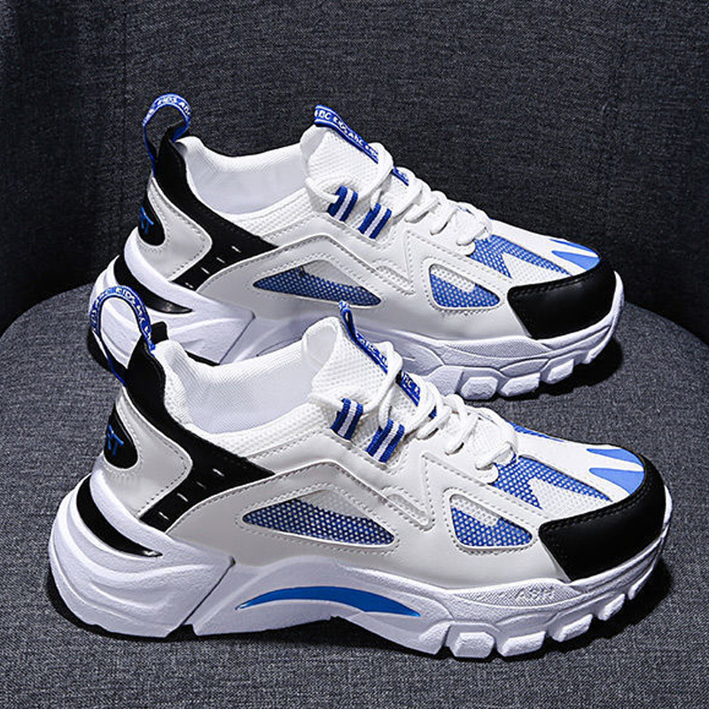 New design thick-soled sports casual shoes for cross-border trade, fashionable and breathable sports shoes, casual shoes. Free shipping. - view 8