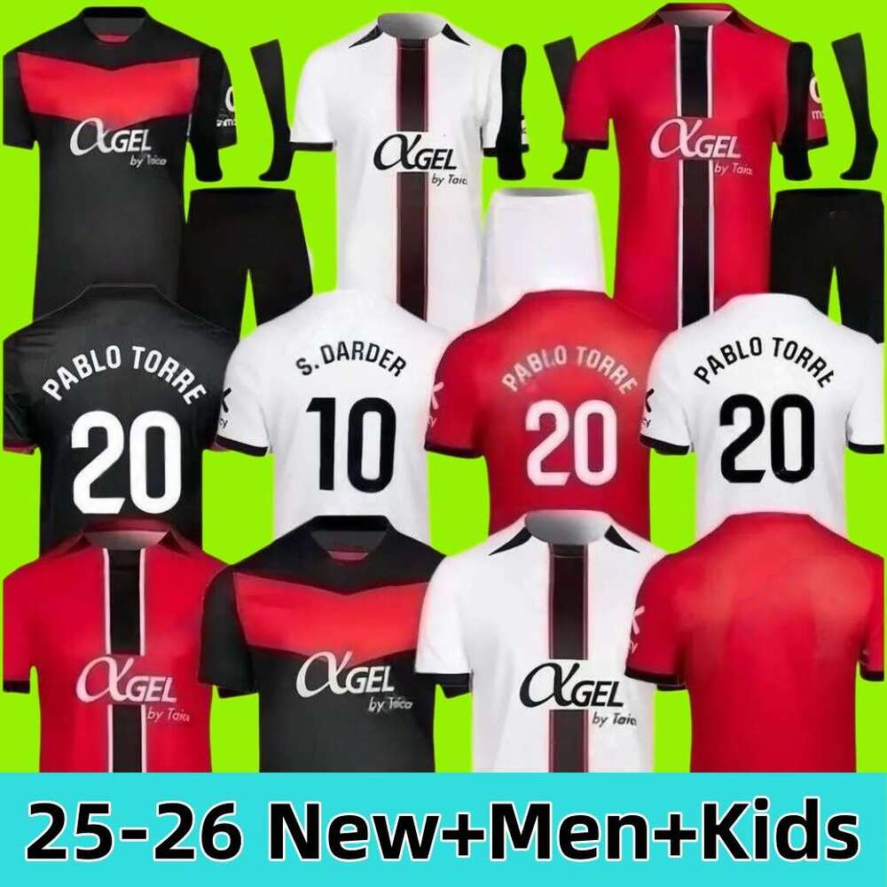 2025 2026 RCD Mallorca Soccer Jerseys ABDON SANCHEZ A. RAILLO MAFFEO VALJENT DANI RODRIGUEZ S.DARDER MASCARELL MURIQI 25 26 Football Shirts Men kids