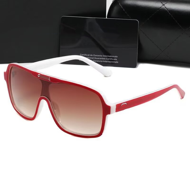 Summer sunglasses mask designer sunglasses women Ladies One-Piece Luxury Fashion beach Outdoor Shades Big Square Frame Men Oversized Eyeglasses UV400 Eyewear