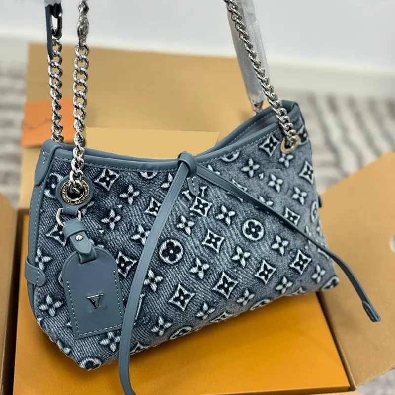 womens Top-level Replication Designer Tote Bag CarryAll PM High-End colorful Shoulder bags Handbags M46203 purses demin bag With a small wallet M25143 M46203 10A