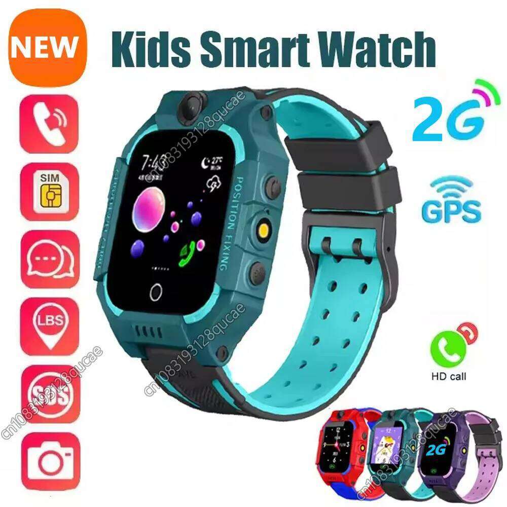 2026 NEW Kids 2G Smart SOS GPS Location Sim Card Call Child SmartWatch Camera Waterproof Watch Gift For IOS Android