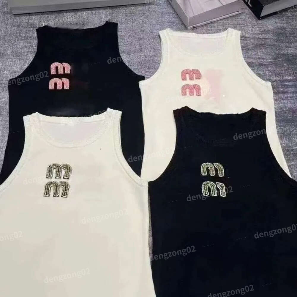 top women tank tops designer vest sleeveless camis pure cotton fashionable knitted camisole tees Women's Sleeveless vests size s-xl ya