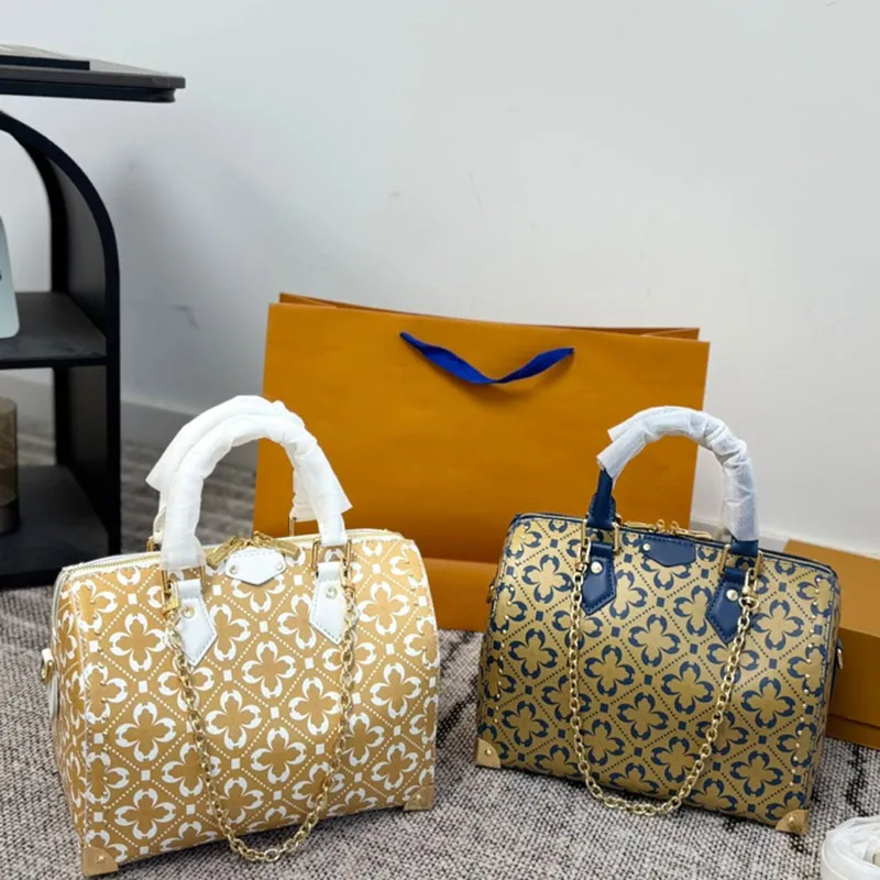 10A Designers Women pillow Shoulder Bags Messenger Travel bag Classic Style Fashion Flowers Lady Totes Luxury handbags 25cm sac