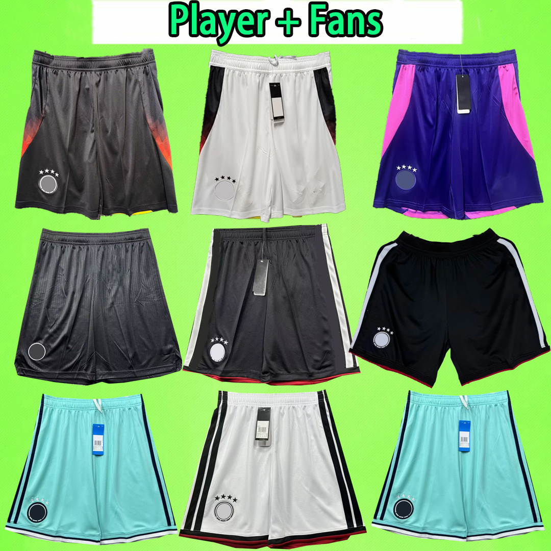 2026 soccer shorts GermanyS WIRTZ Men Kit Fans Player version 125 years football pants 24 25 26 MULLER GOTZE KLOSE KLINSMANN MATTHAUS GORETZKA 125th home away green