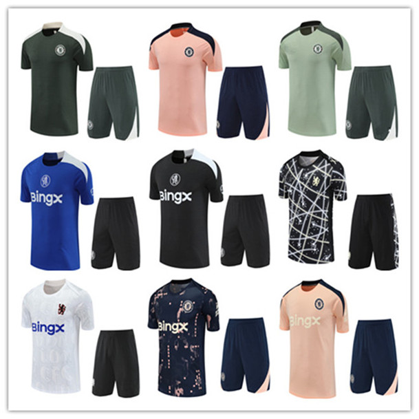 25 26 27 ENZO Chelseasea Soccer JerseyS TRACKSUIT MUDRYK HAVERTZ CHILWELL STERLING jersey MEN KIDS football short sleeves kits maillot sportswear TRAINING SUIT