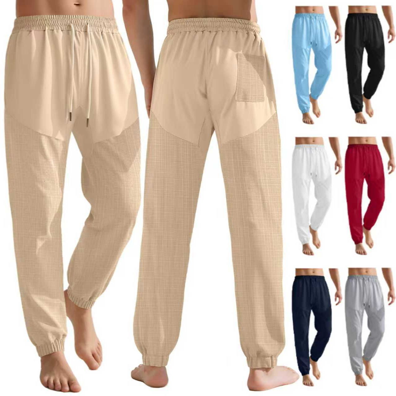 Designer Shorts Drawstring Essential Shorts Linen Trousers Summer Home And Outdoor Wear Comfortable Breathable Thin Sports Casual Essentials Shorts Pants For Men