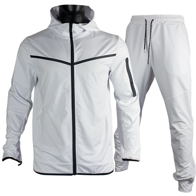 New European And American Men's Suit Sportswear Casual Jacket Hoodie Boutique Designer T-shirt Sports Polo Two-piece Set Hoodie For Men
