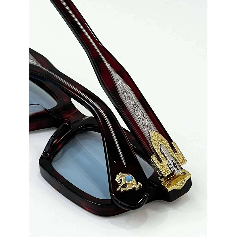 Luxury Fashion Trend Vintage Sunglasses BELVEDERE Thick Acetate Retro Square Style Unisex A High Quality