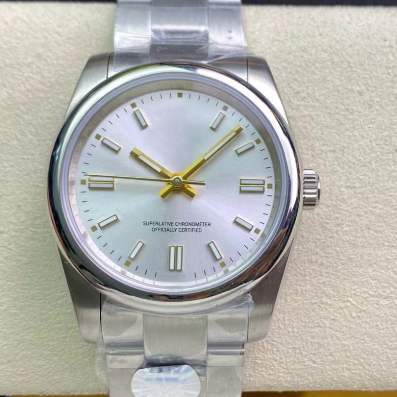 Hot Selling Luxury Fashion Diary Full Series Tape Stainless Steel Strap 36MM Fully Automatic Mechanical Men's and Women's Watches Free Shipping