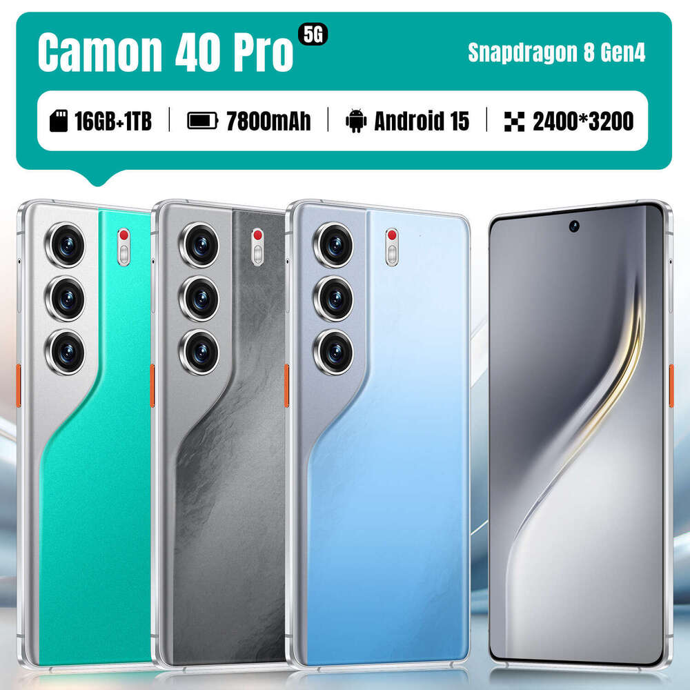 Famous brand New Arrival Camon Pro G Smartphone Inch Incell Large Screen Android Unlocked Cell Phone Full Netcom Fast Charging GB TB Memory CKS pupaka
